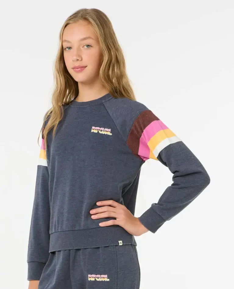 Las Dalias Raglan Crew Kids Rip Curl Hoodies & Fleece - Image 2