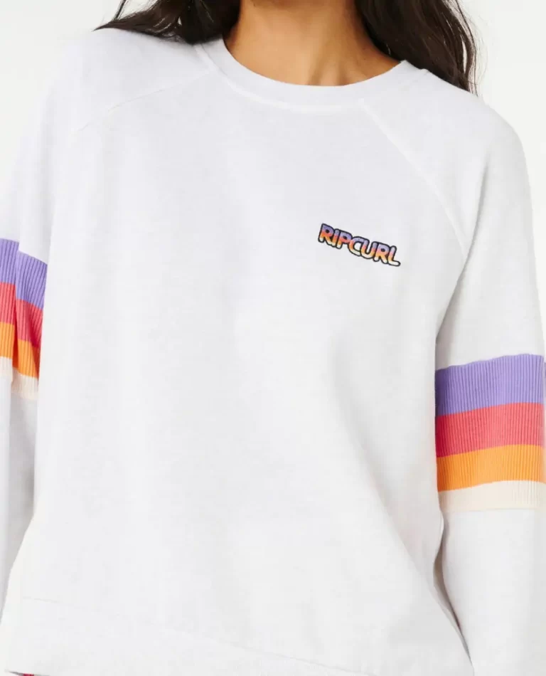 Las Dalias Raglan Crew Women Hoodies & Fleece Rip Curl - Image 5