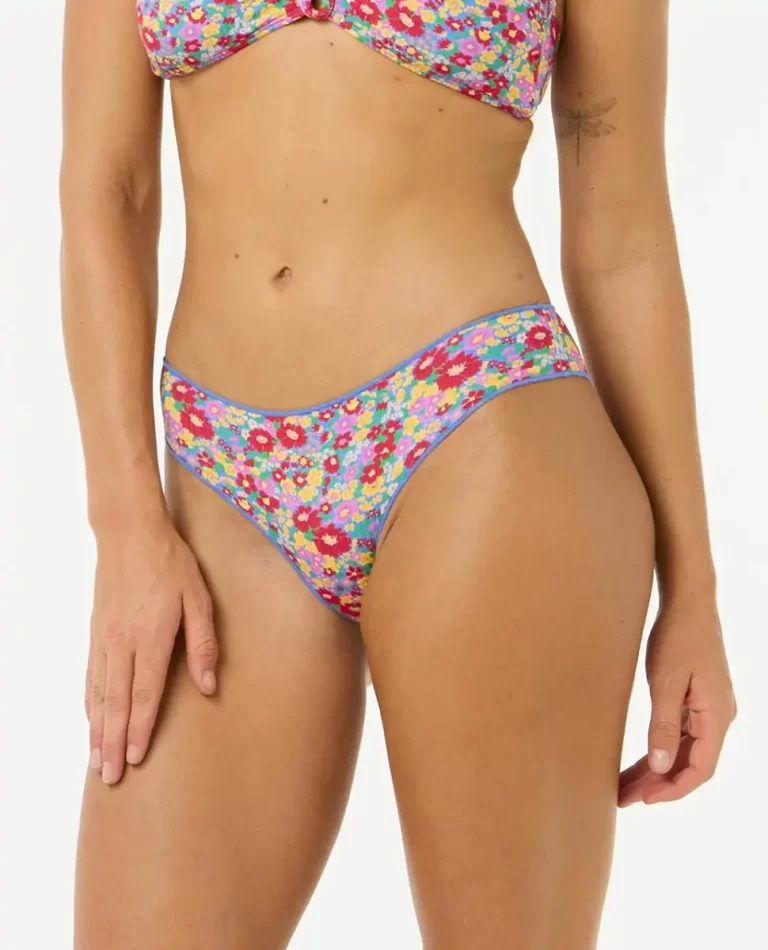 Las Flores Cheeky Coverage Hipster Bikini Bottom Women Bikini Bottoms Rip Curl - Image 2