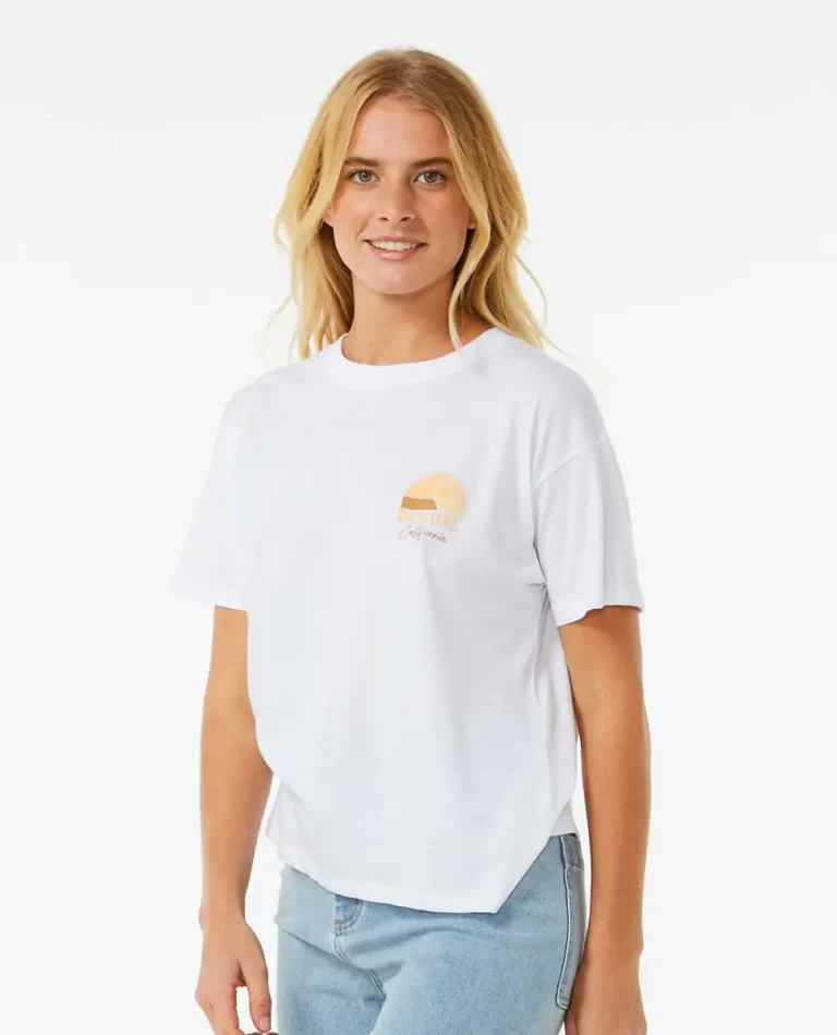 Line Up Relaxed Tee Rip Curl Tees & Tanks Women - Image 2