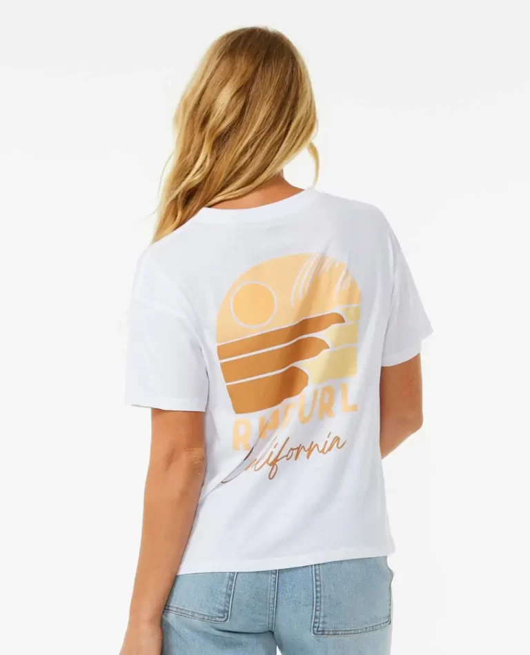Line Up Relaxed Tee Rip Curl Tees & Tanks Women - Image 3