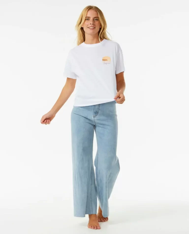Line Up Relaxed Tee Rip Curl Tees & Tanks Women - Image 4