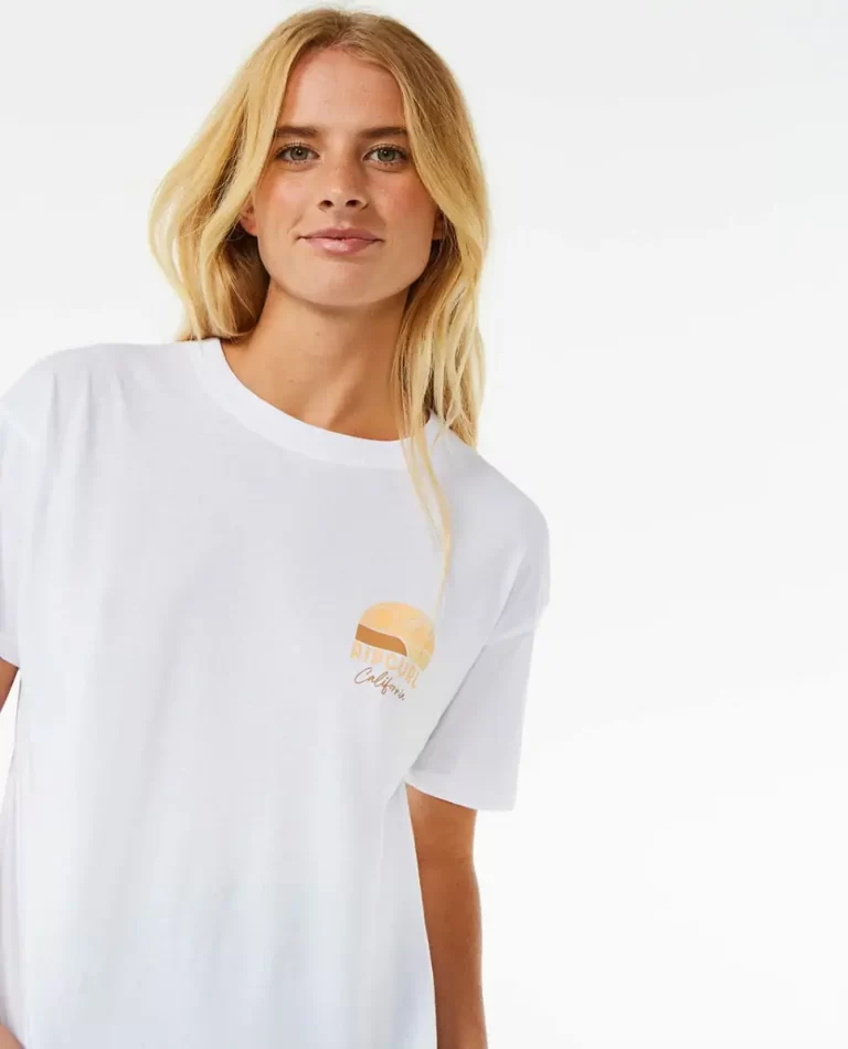 Line Up Relaxed Tee Rip Curl Tees & Tanks Women - Image 5