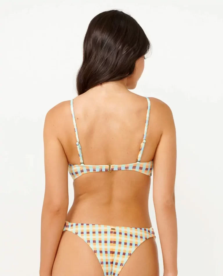 Lottie Check Bandeau Bikini Top Bikini Tops Women Rip Curl - Image 2