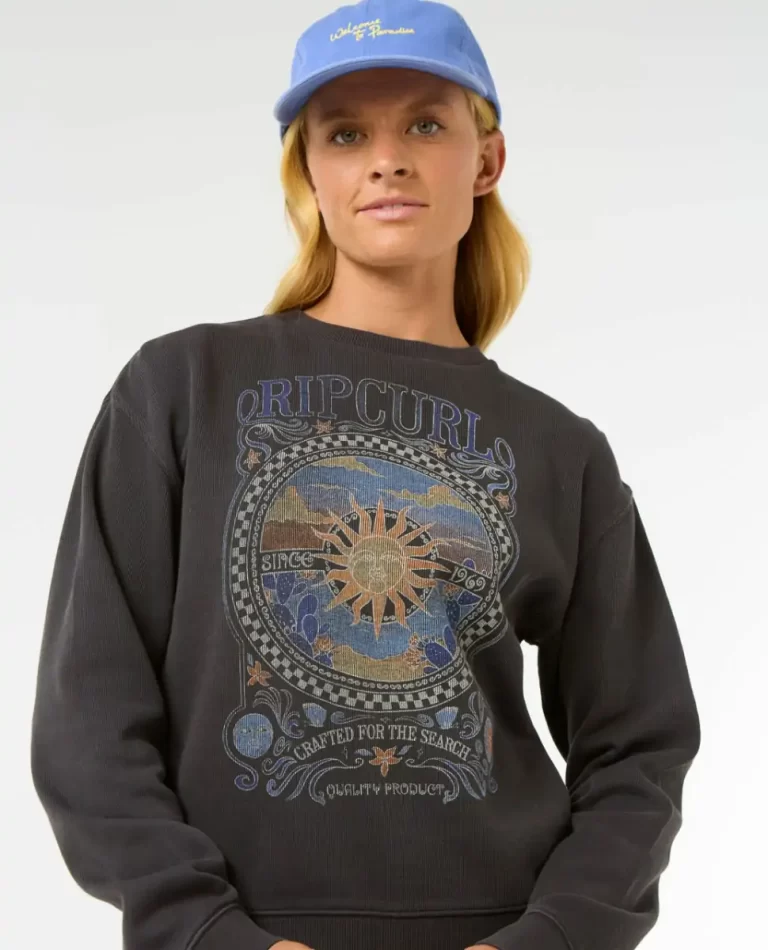 Luna Relaxed Crew Women Hoodies & Fleece Rip Curl