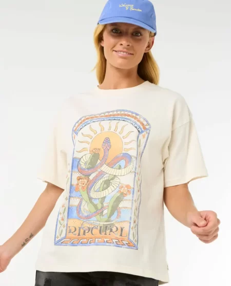 Luz Solar Heritage Tee Women Tees & Tanks Rip Curl