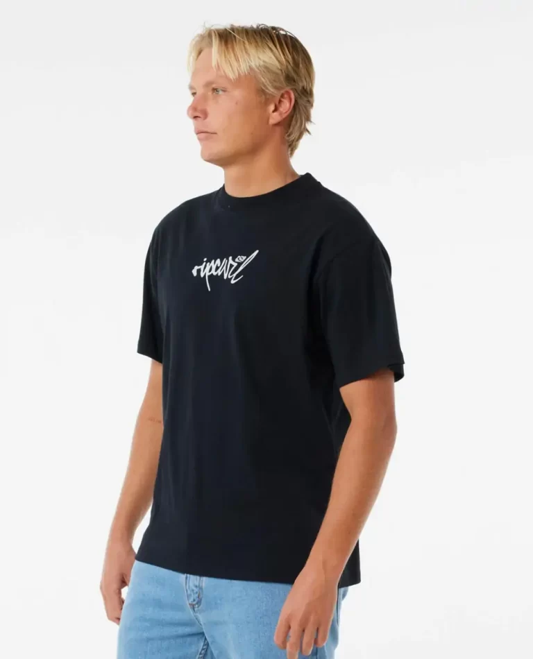 Medina Script Tee Rip Curl Tees & Tanks Mens - Image 2