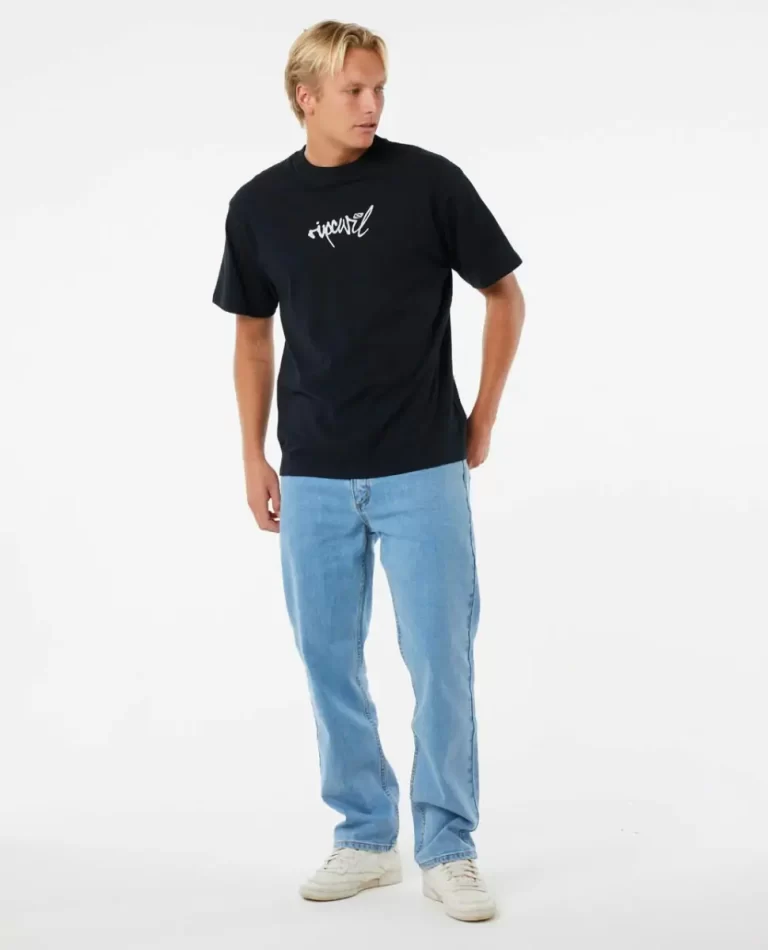 Medina Script Tee Rip Curl Tees & Tanks Mens - Image 4