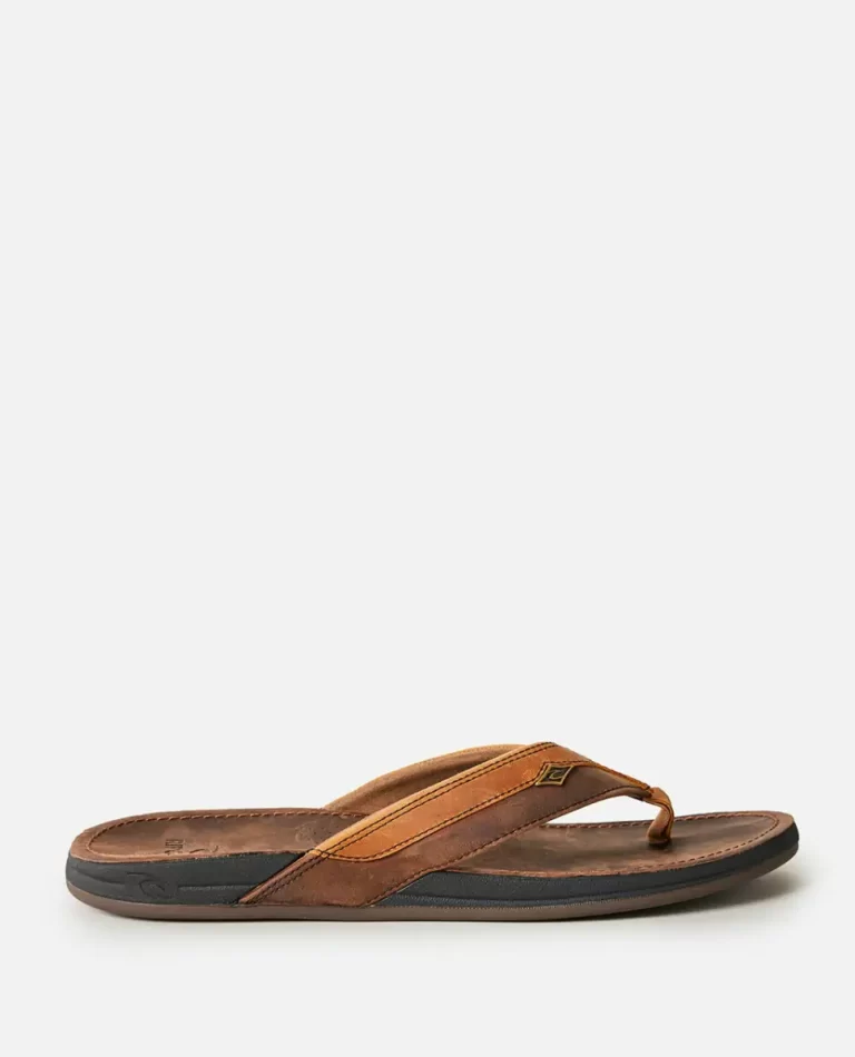 Mens Bells Leather Open Toe Sandals Rip Curl Sandals - Image 5