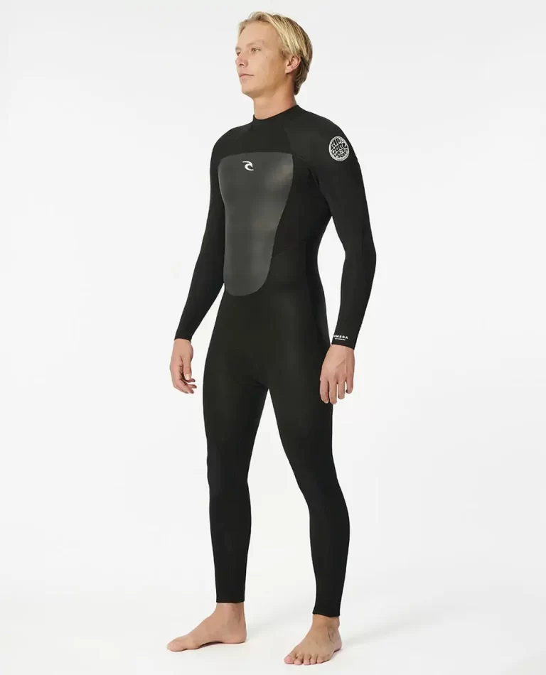 Mens Fullsuits Omega 4/3 Back Zip Fullsuit Wetsuit Rip Curl - Image 2