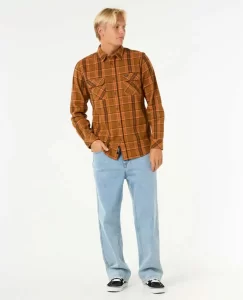 Mens Griffin Flannel Shirt Rip Curl Shirts & Flannels - Image 4