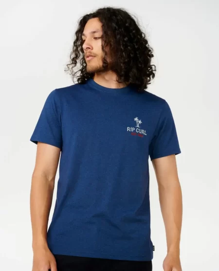 Mens Hallmark Embroidery Tee Rip Curl Tees & Tanks