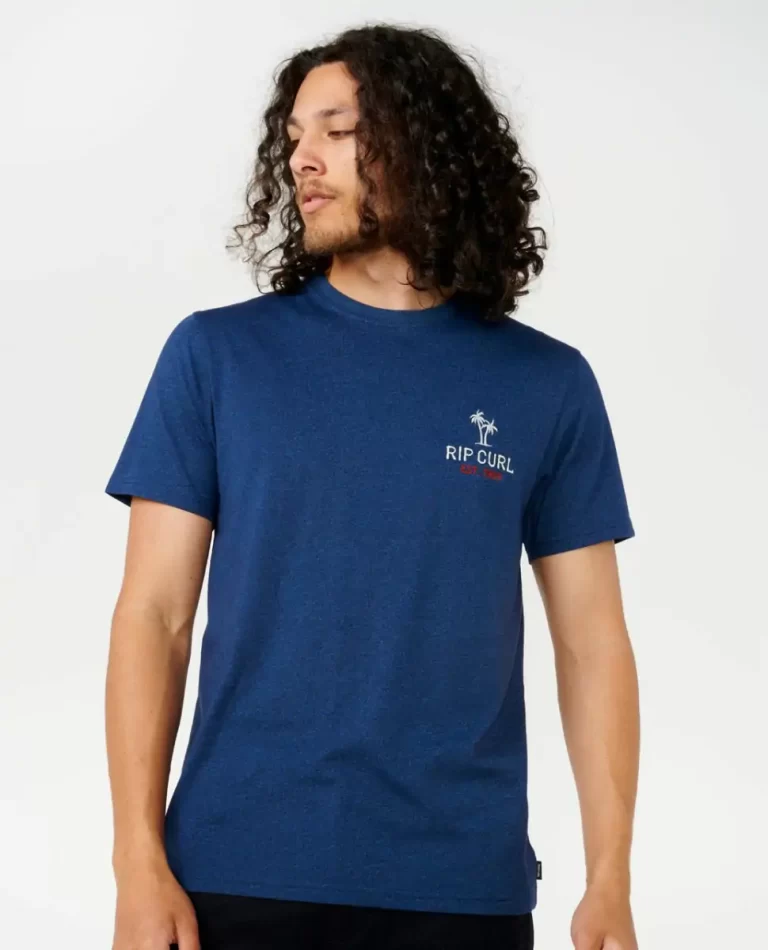Mens Hallmark Embroidery Tee Rip Curl Tees & Tanks
