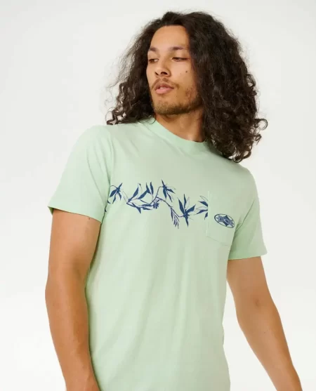 Mens Heritage Diamond Pano Tee Tees & Tanks Rip Curl