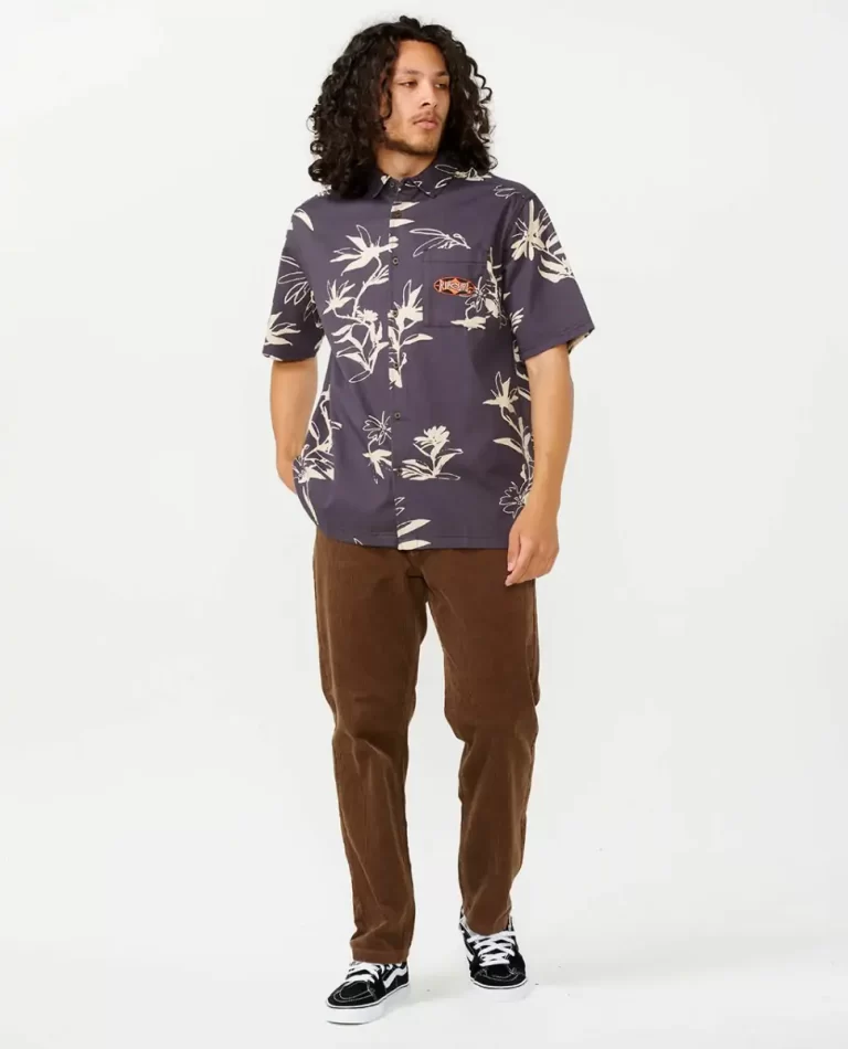 Mens Heritage Diamond Short Sleeve Shirt Shirts & Flannels Rip Curl - Image 4