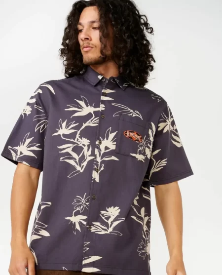 Mens Heritage Diamond Short Sleeve Shirt Shirts & Flannels Rip Curl