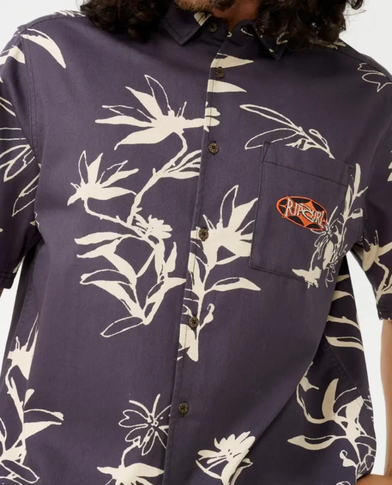 Mens Heritage Diamond Short Sleeve Shirt Shirts & Flannels Rip Curl - Image 5