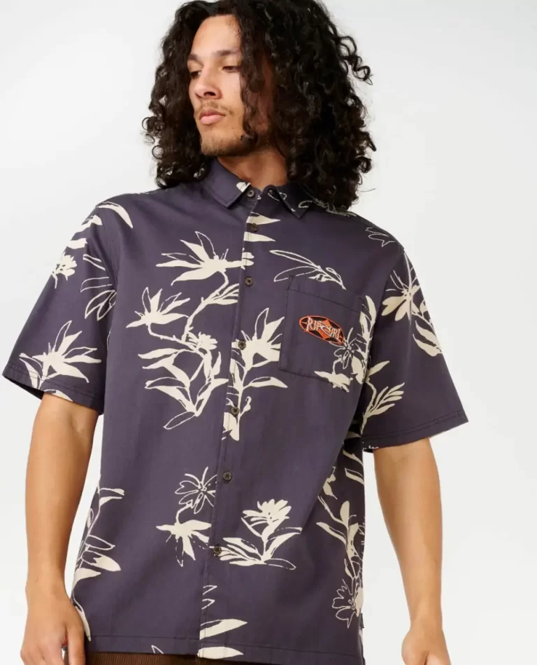 Mens Heritage Diamond Short Sleeve Shirt Shirts & Flannels Rip Curl