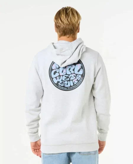 Mens Hoodies & Fleece Rip Curl Wettie Passage Icon Zip Through
