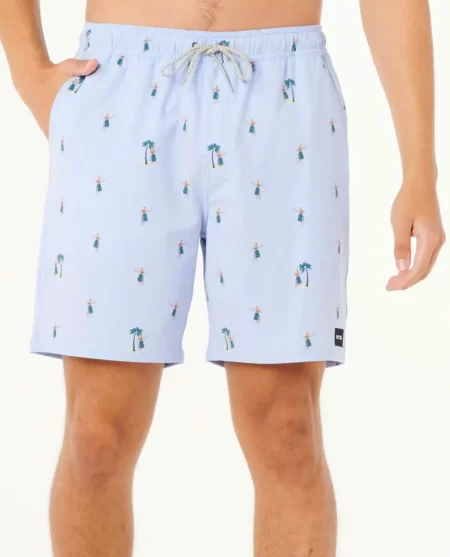 Mens Hula Breach 18" Volley Short Boardshorts Rip Curl