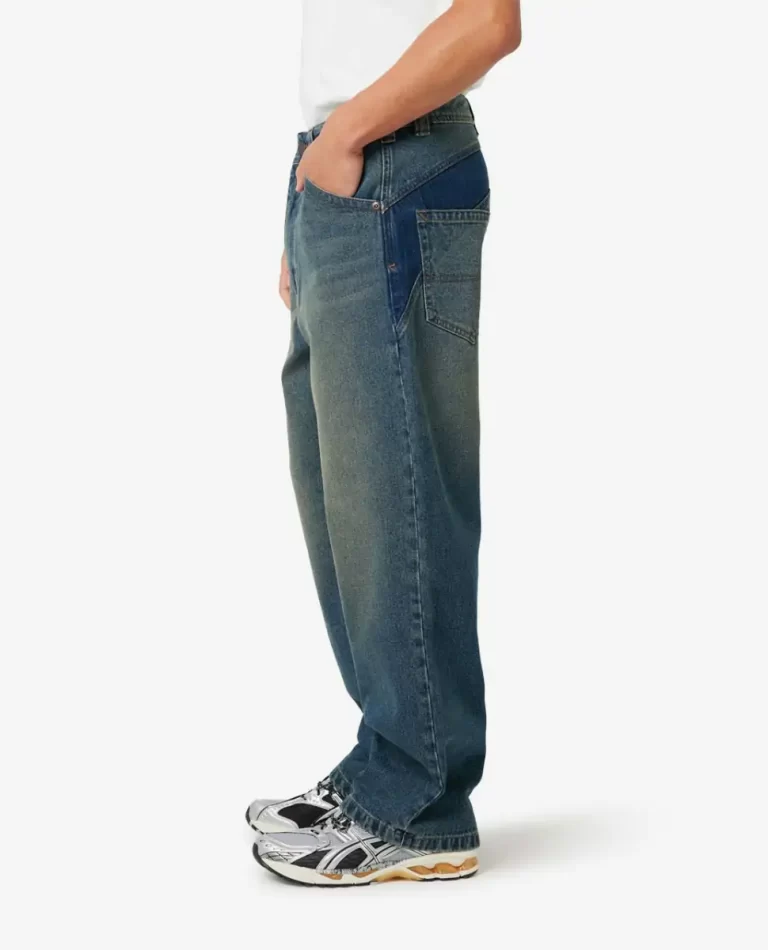 Mens Pants Rip Curl X Abrand A6 Baggy Jeans Zane - Image 3