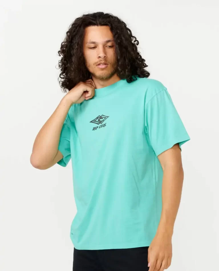 Mens Rip Curl Douple Ups Tee Tees & Tanks - Image 2