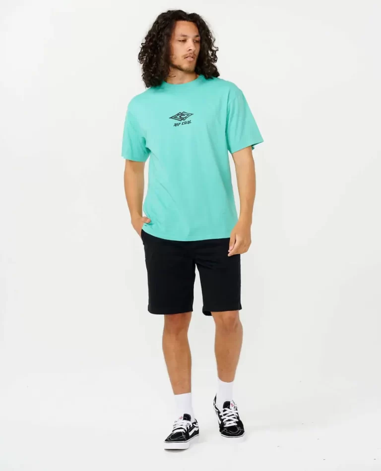 Mens Rip Curl Douple Ups Tee Tees & Tanks - Image 4
