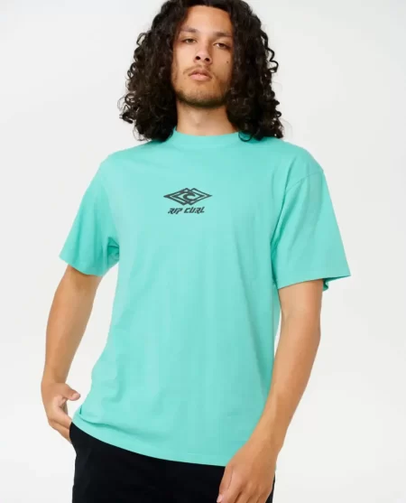 Mens Rip Curl Douple Ups Tee Tees & Tanks