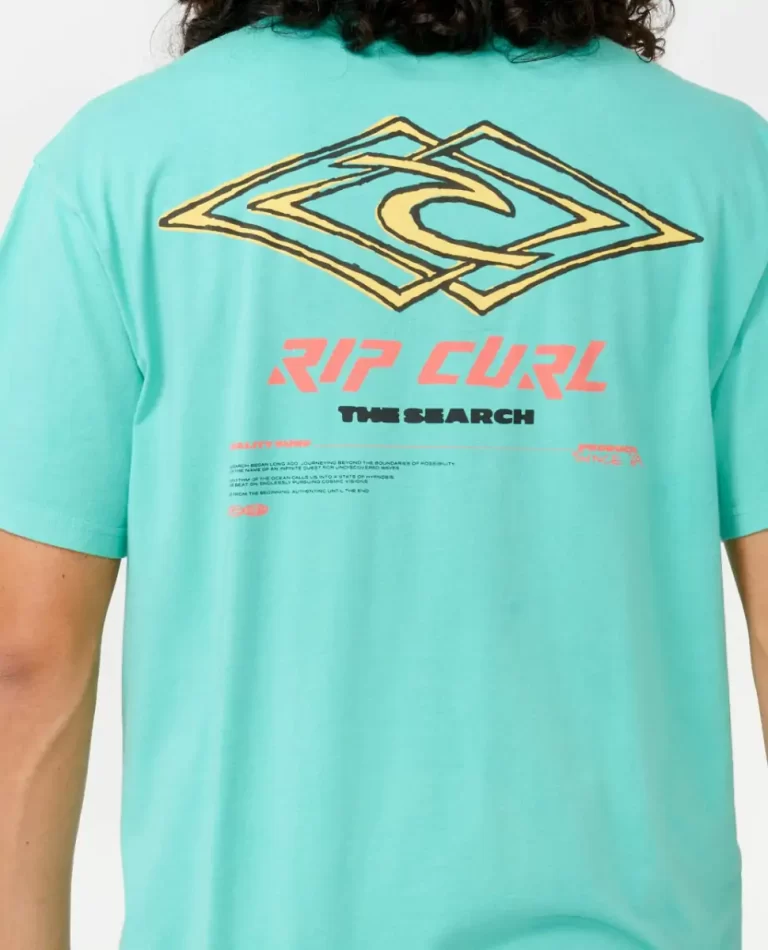 Mens Rip Curl Douple Ups Tee Tees & Tanks - Image 5
