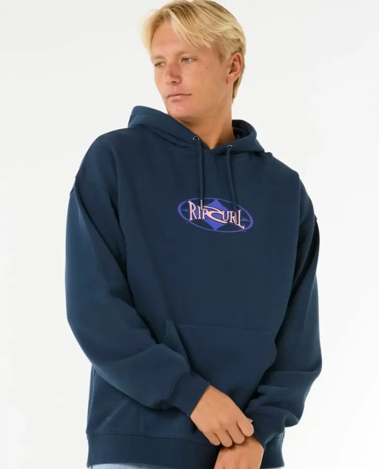 Mens Rip Curl Hoodies & Fleece Heritage Oval Hood