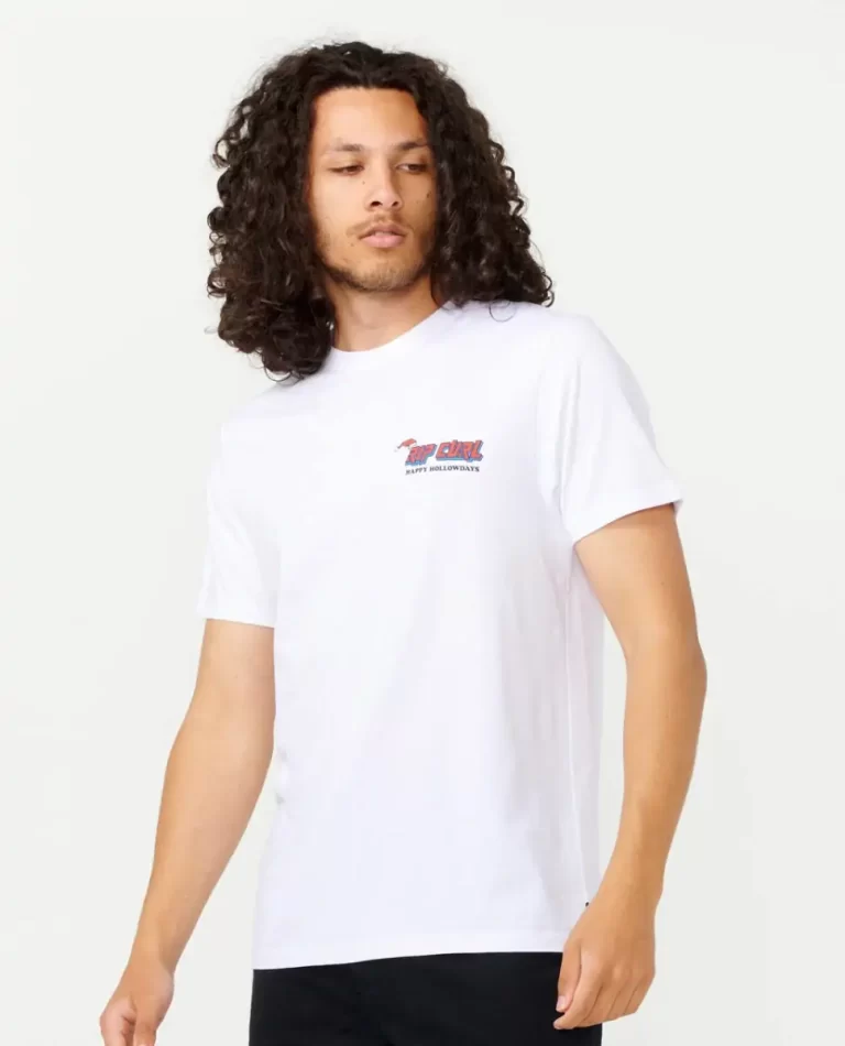 Mens Rip Curl Psych Santa Tee Tees & Tanks - Image 2