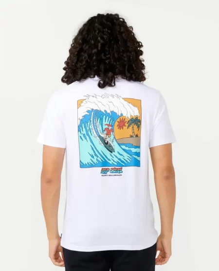 Mens Rip Curl Psych Santa Tee Tees & Tanks