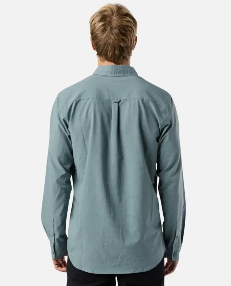 Mens Rip Curl Shirts & Flannels Classic Surf Tech Long Sleeve Shirt - Image 2