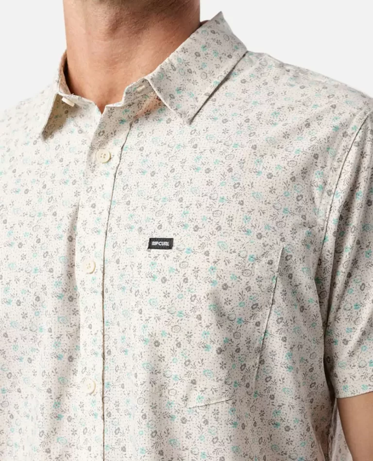 Mens Rip Curl Shirts & Flannels Fun Times Tech Short Sleeve Shirt - Image 5