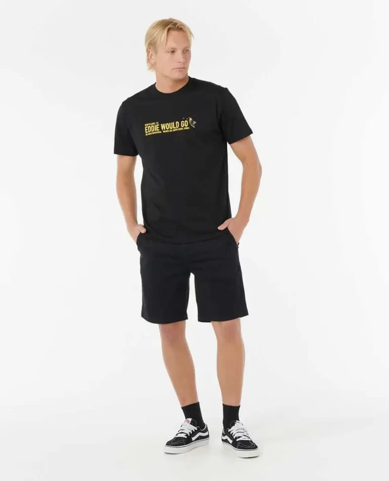 Mens Rip Curl Tees & Tanks Eddie Would Go Sticker Tee - Image 4