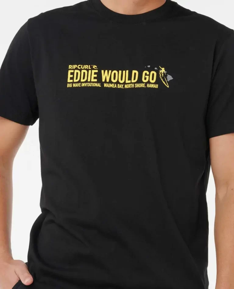 Mens Rip Curl Tees & Tanks Eddie Would Go Sticker Tee - Image 5