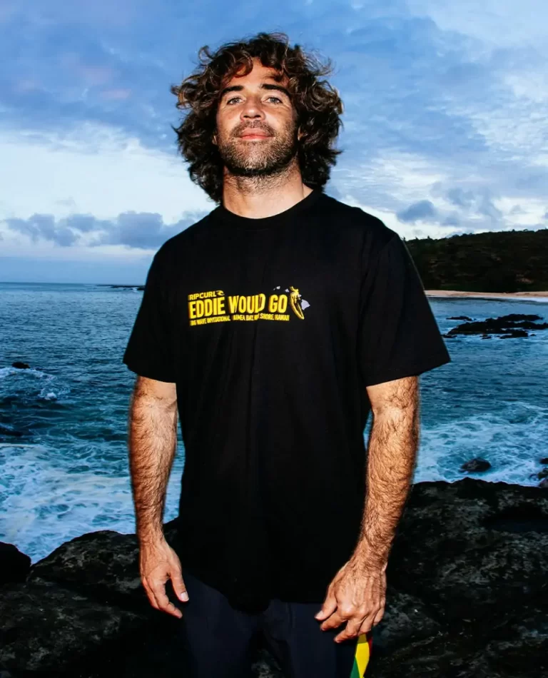 Mens Rip Curl Tees & Tanks Eddie Would Go Sticker Tee