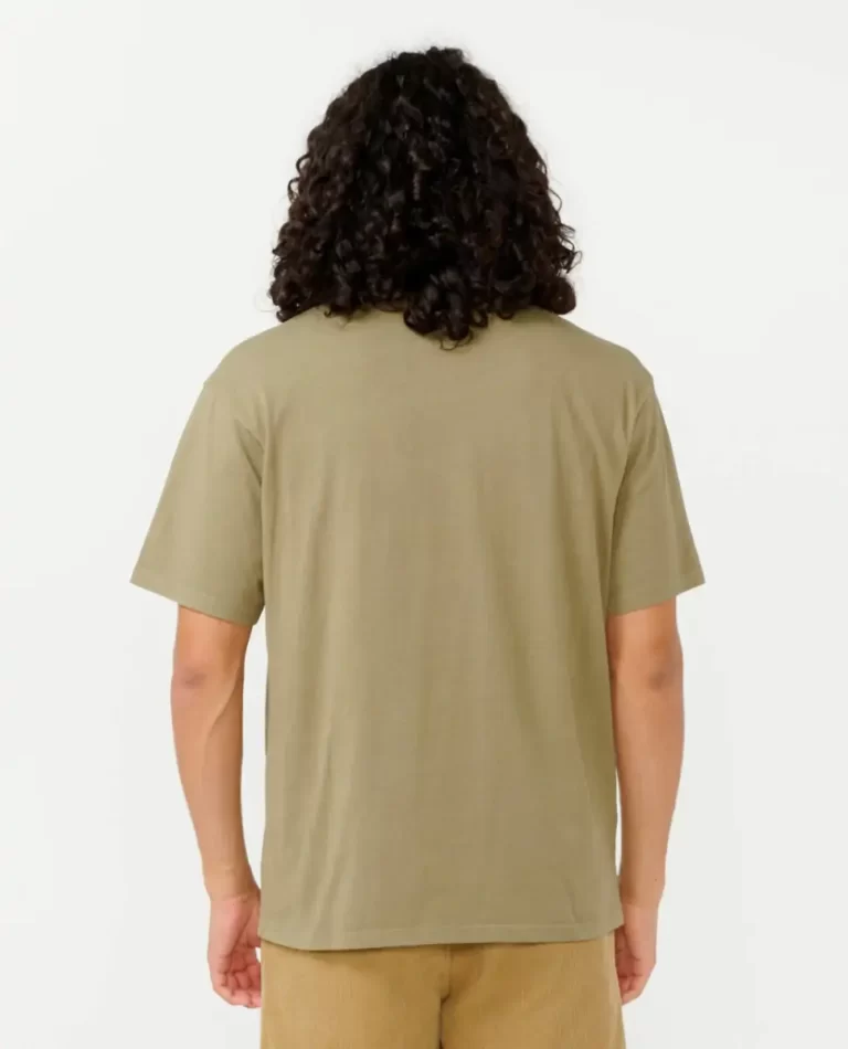 Mens Rip Curl Tees & Tanks Fade Out Embroid Tee - Image 3