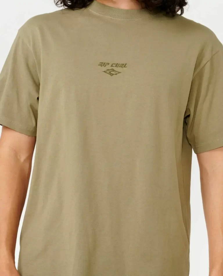 Mens Rip Curl Tees & Tanks Fade Out Embroid Tee - Image 5