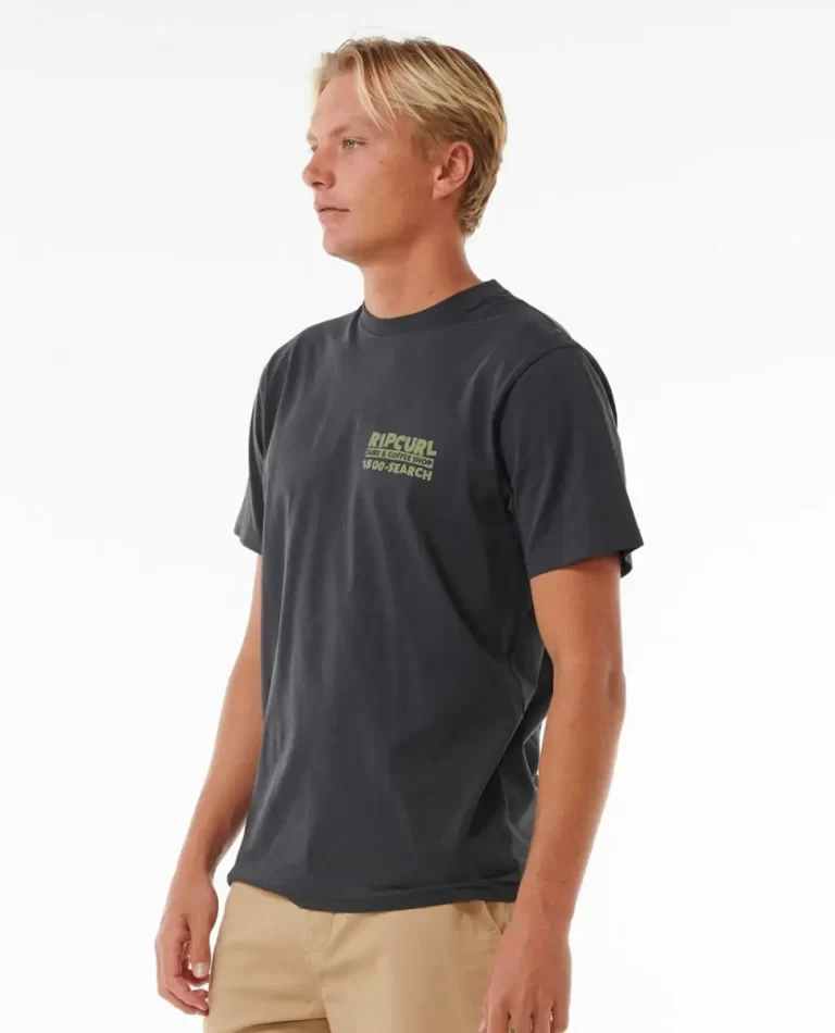 Mens Rip Curl Tees & Tanks Phoned In Tee - Image 2
