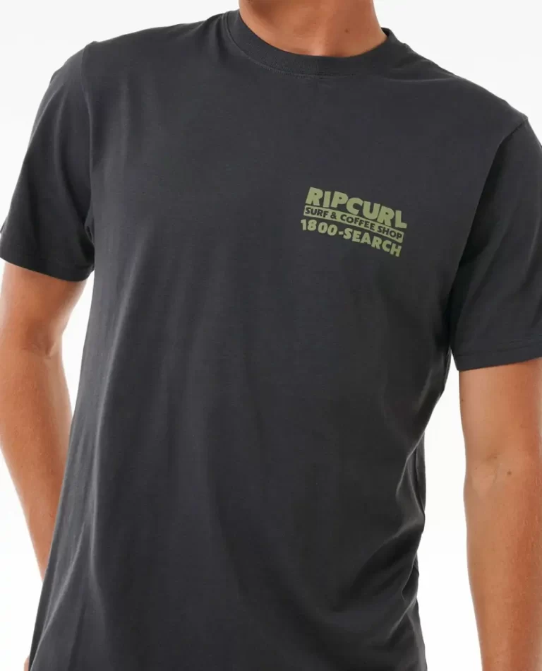 Mens Rip Curl Tees & Tanks Phoned In Tee - Image 5