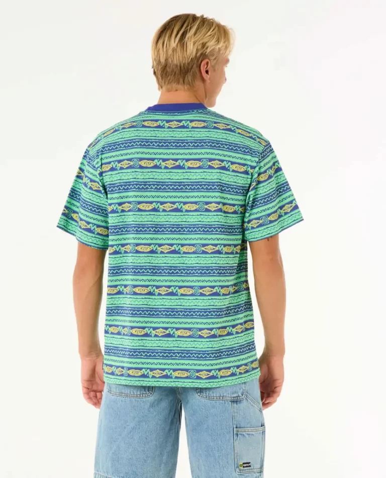 Mens Rip Curl Tees & Tanks Raw Energy Vibal Tee - Image 3