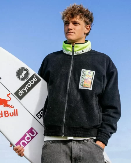 Mens Rip Curl X Abrand Fleece Jacket Hoodies & Fleece
