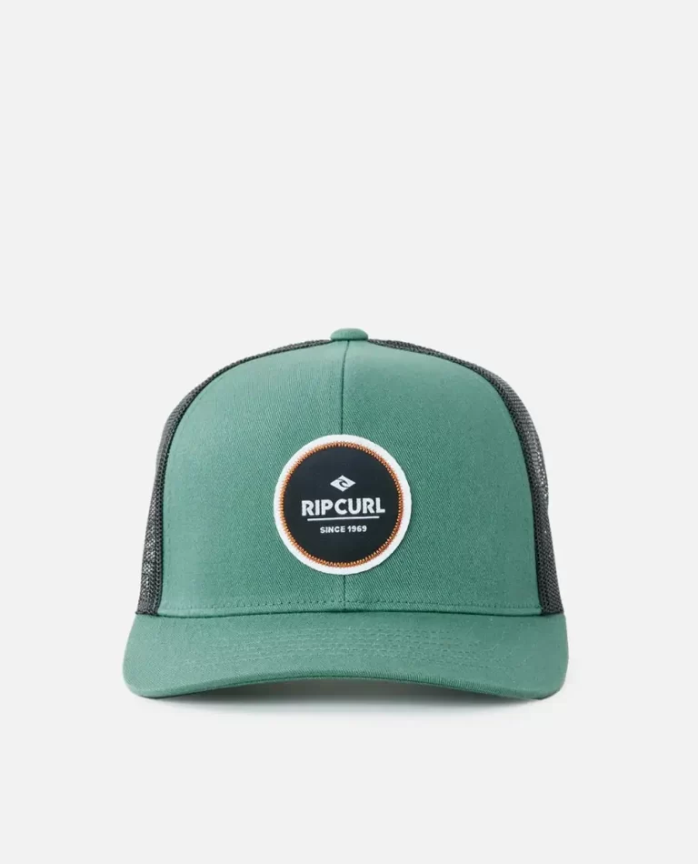 Mens Routine Curve Trucker Rip Curl Hats & Beanies - Image 2