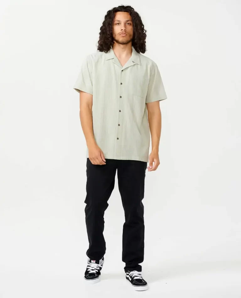 Mens Shirts & Flannels Check Mate Short Sleeve Shirt Rip Curl - Image 4