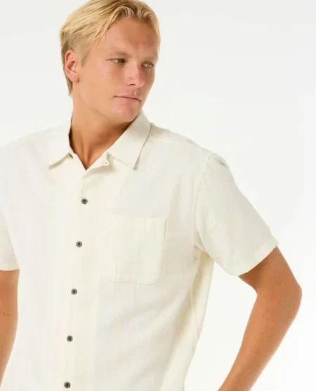 Mens Shirts & Flannels Raw Energy Stripe Short Sleeve Shirt Rip Curl