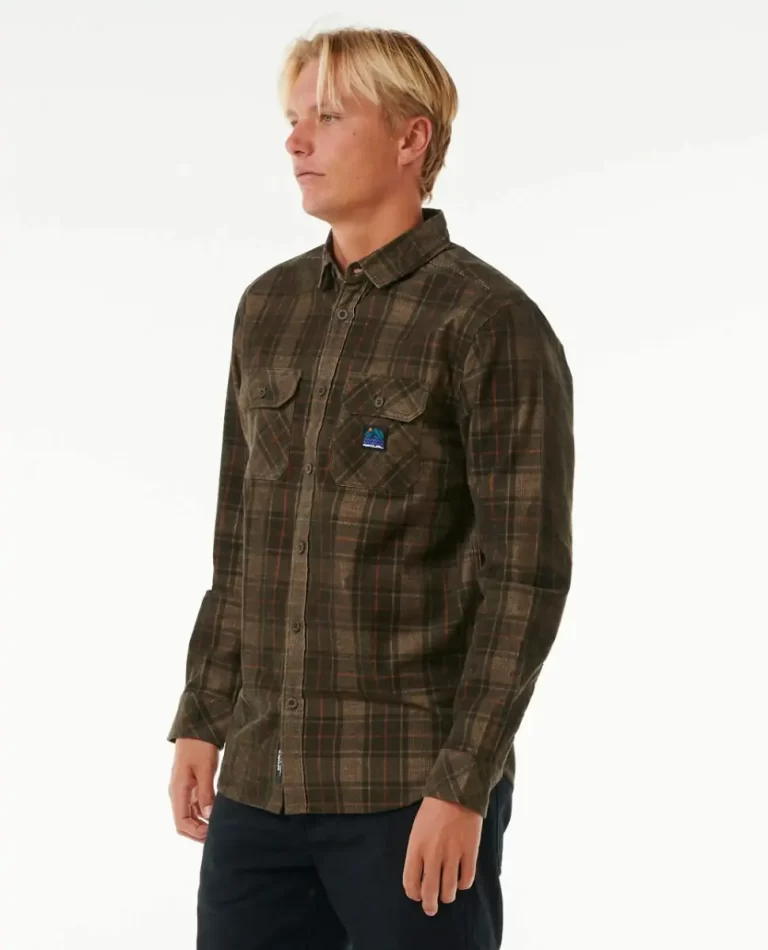 Mens Shirts & Flannels Rip Curl Search Long Sleeve Cord Shirt - Image 2
