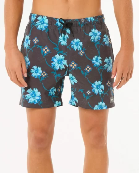 Mens Surf Revival Floral Volley 16" Boardshorts Rip Curl Boardshorts