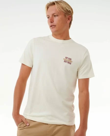 Mens Surf Revival Hoffman Decal Tee Rip Curl Tees & Tanks