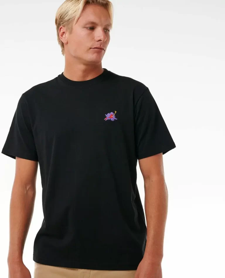 Mens Surf Revival Hoffman Hibiscus Tee Tees & Tanks Rip Curl
